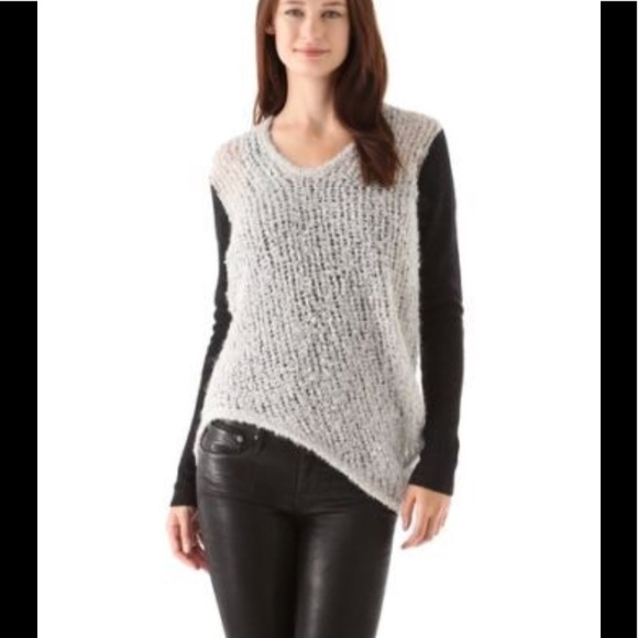 Helmut Lang Sweaters - Helmut Lang plaited Boucle alpaca wool sweater S